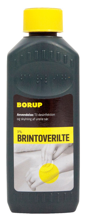 Borup brintoverilte 3% 175 ml